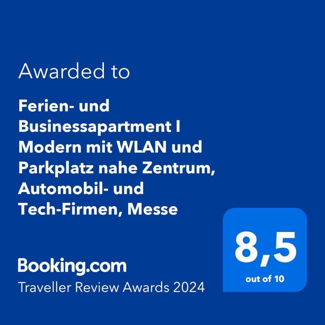 Ferien- Und Businessapartment I Modern Mit Wlan Und Parkplatz Nahe Zentrum, Automobil- Und Tech-Firmen, Messe Реннинген Экстерьер фото