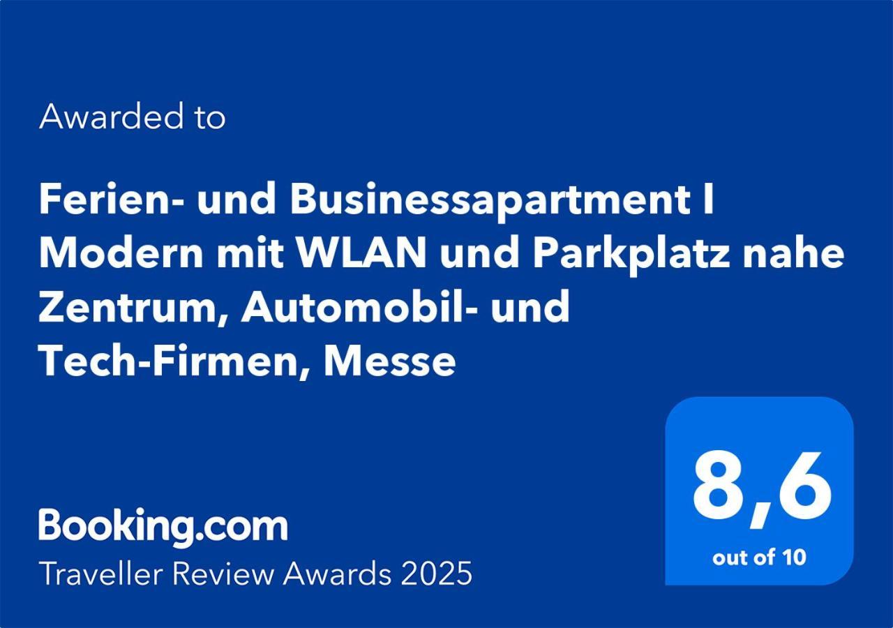 Ferien- Und Businessapartment I Modern Mit Wlan Und Parkplatz Nahe Zentrum, Automobil- Und Tech-Firmen, Messe Реннинген Экстерьер фото
